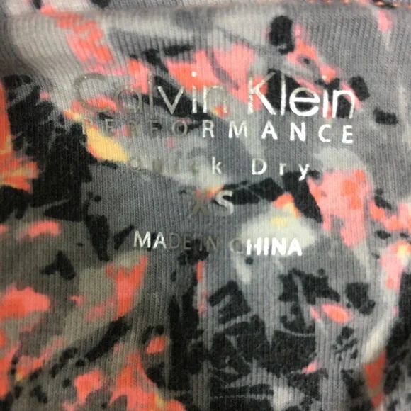 Calvin Klein Performance Quick Dry Criss Cross Top - Picture 4 of 4